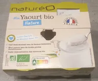 Yaourt nature au lait de vache demi-écrémé