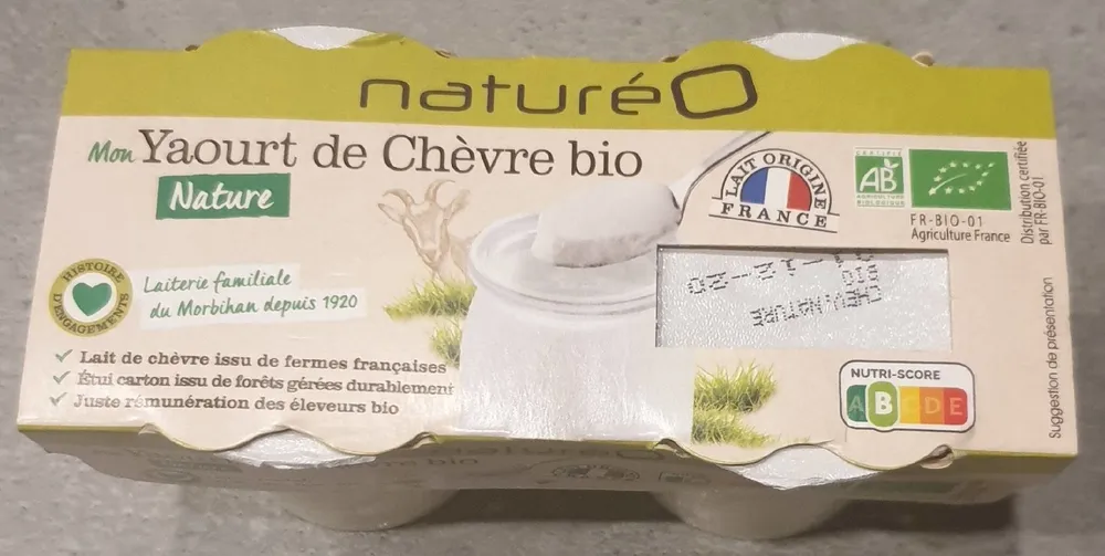 Yaourt de chèvre nature