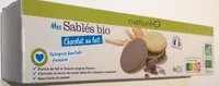 Mes sables bio chocolat au lait