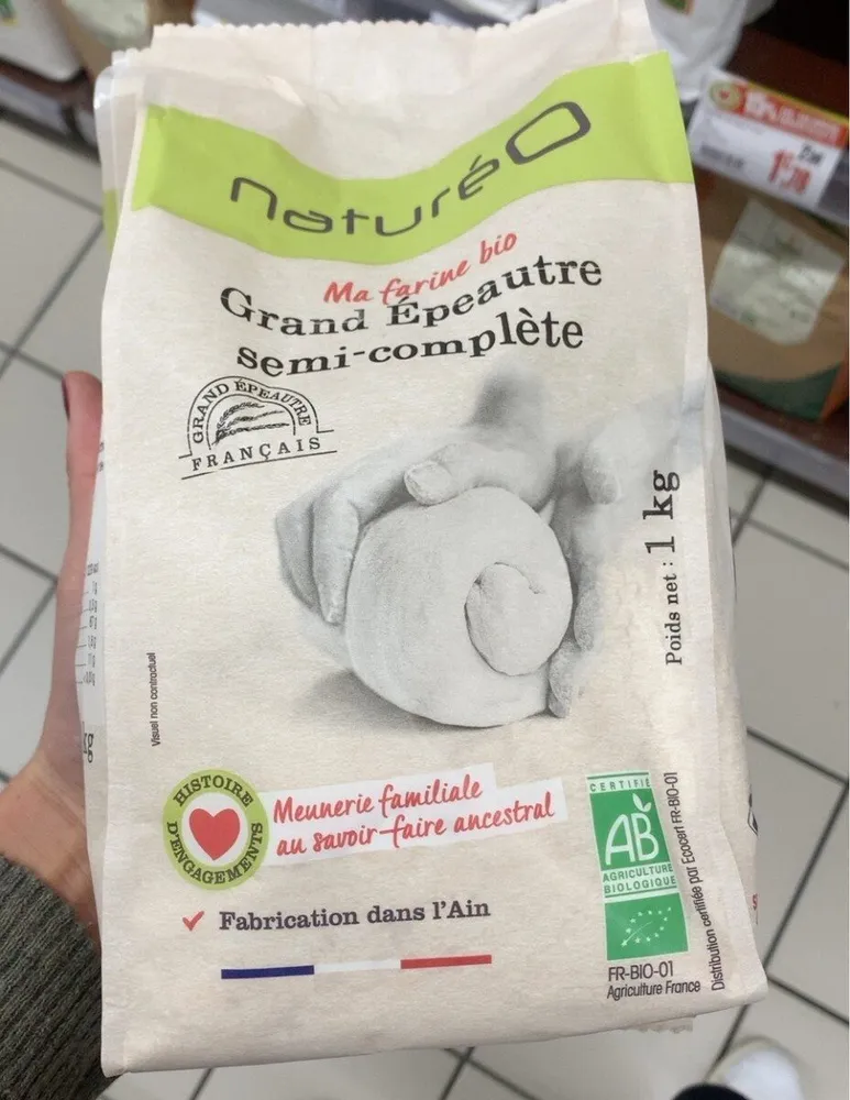 Farine grand épeautre semi-complète
