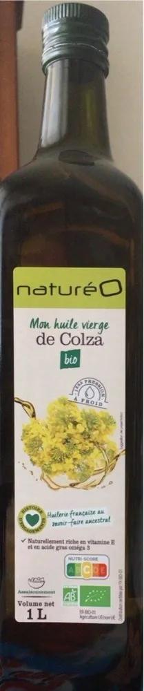 Mon huile vierge de Colza bio