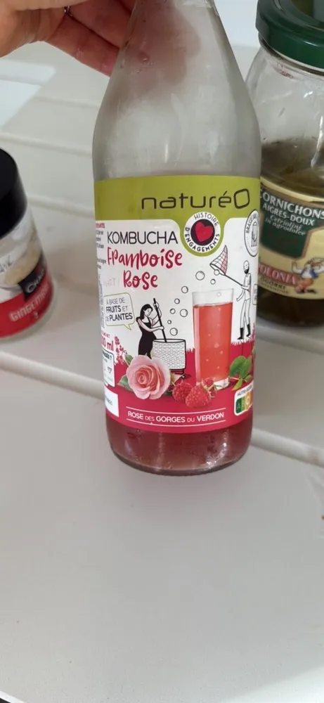 Kombucha Framboise Rose