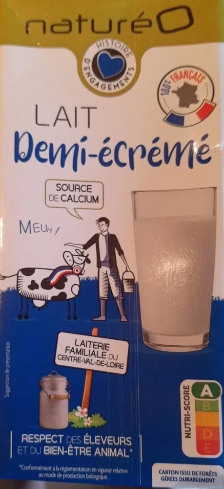 Lait Demi-écrémé