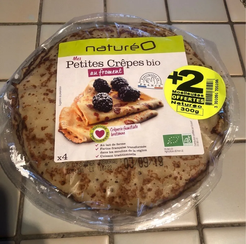 Petites crêpes bio