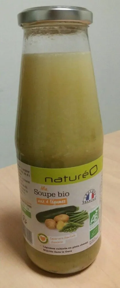 Ma Soupe bio aux 4 légumes