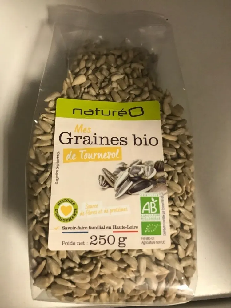 Graines de tournesol bio