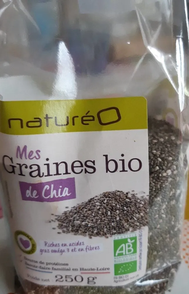 Mes Graines bio de Chia