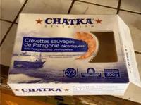 Crevettes sauvages de Pantagonie decortiquees