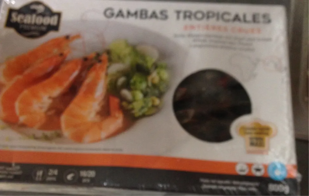 Gambas tropicales