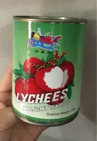 Lychees in light syrup