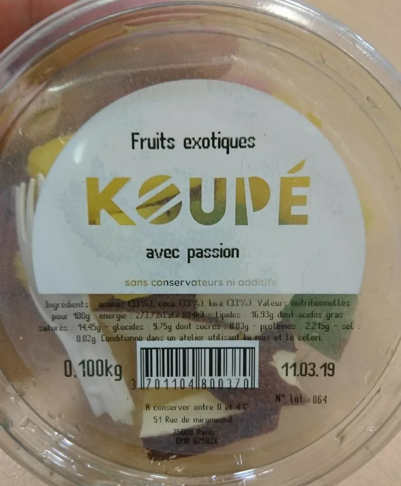 Fruits exotiques