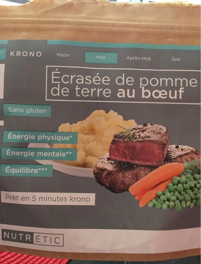 Ecrase de pomme de terre au boeuf