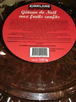 Gâteau de Noël aux fruits confits