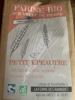 FARINE BIO SUR MEULE DE PIERRE Semi-complète PETIT EPEAUTRE