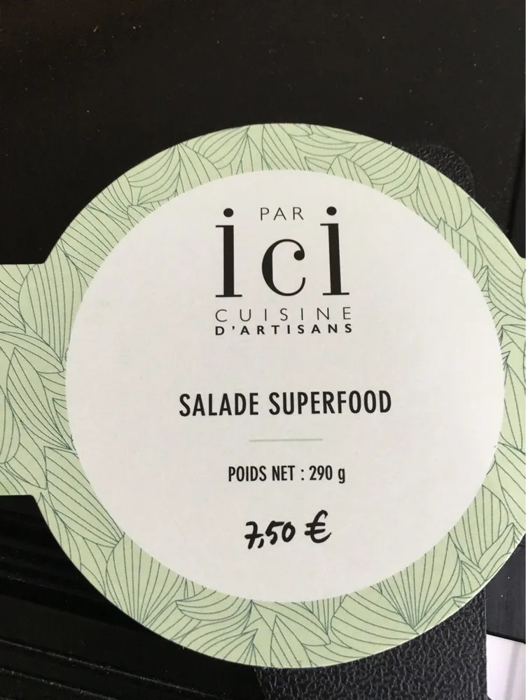 Salade superfood