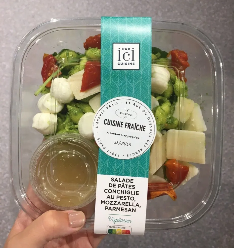 Salade de pates conchiglie