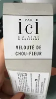 Velouté de chou fleur