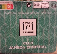 Club jambon emmental