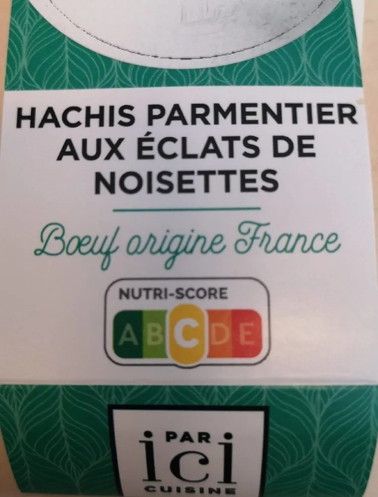 Hachis parmentier aux éclats de noisette