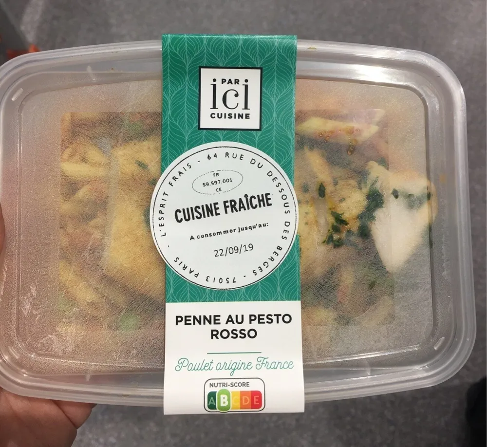 Penne au Pesto Rosso