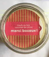Oeufs au lait, caramel de citron
