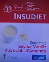 Entremet Vanille aux éclats d'Amande