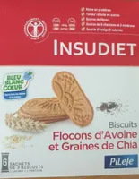 Biscuits flocons d avoine graines de chia