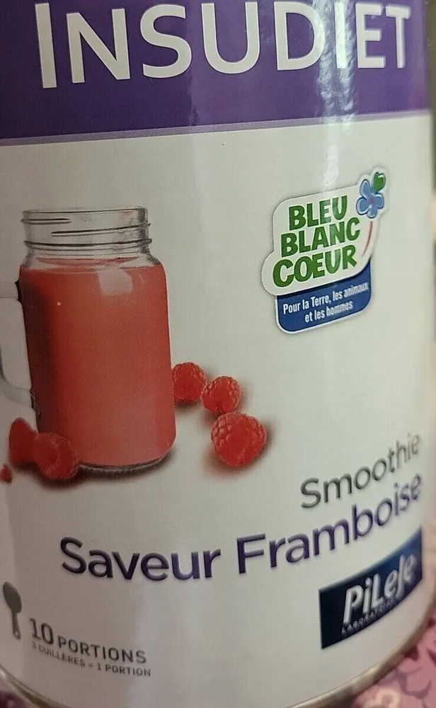 Smoothie saveur framboise insudiet