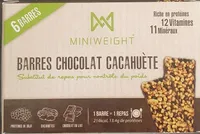 Barres Chocolat Cacahuète