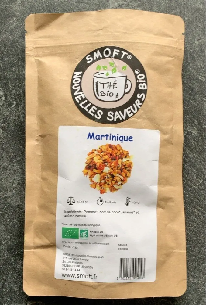 Smoft Nouvelles Saveurs Bio