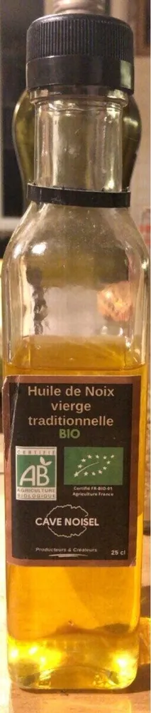 Huile de noix vierge traditionnelle bio