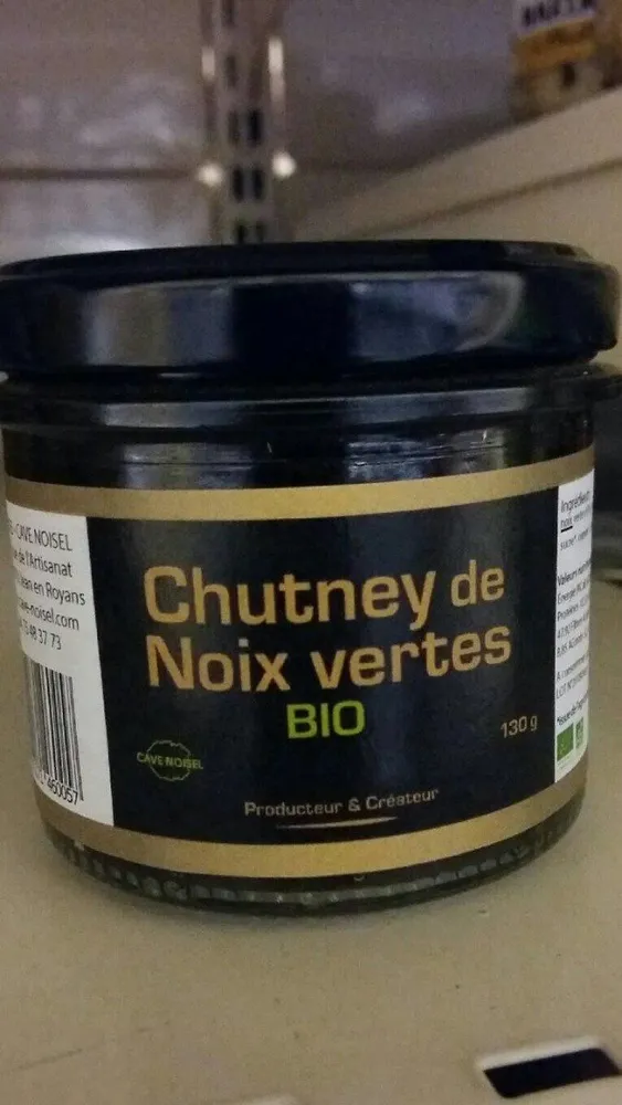 Chutney de noix vertes Bio