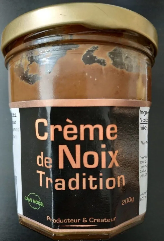Crème de noix traditionnelle