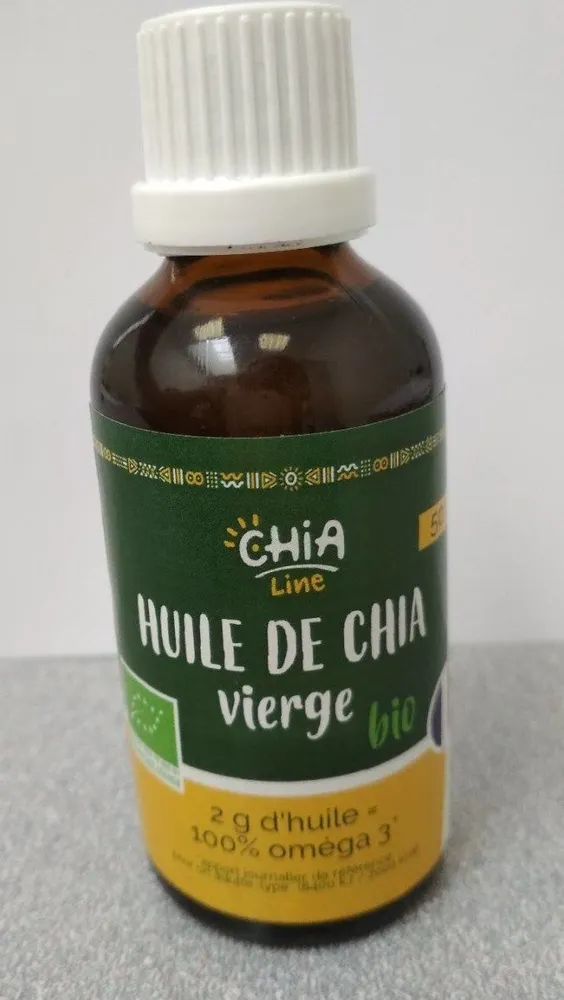 Huile de chia vierge bio