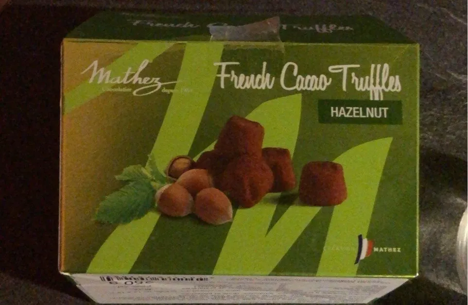 French cacao truffes
