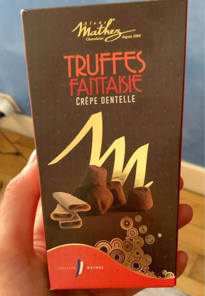 Truffes Fantaisie crêpe dentelle