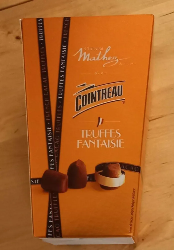 Truffes fantaisie Cointreau