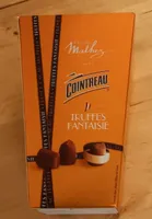 Truffes fantaisie Cointreau