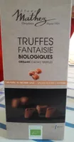 Truffes fantaisie biologiques caramel