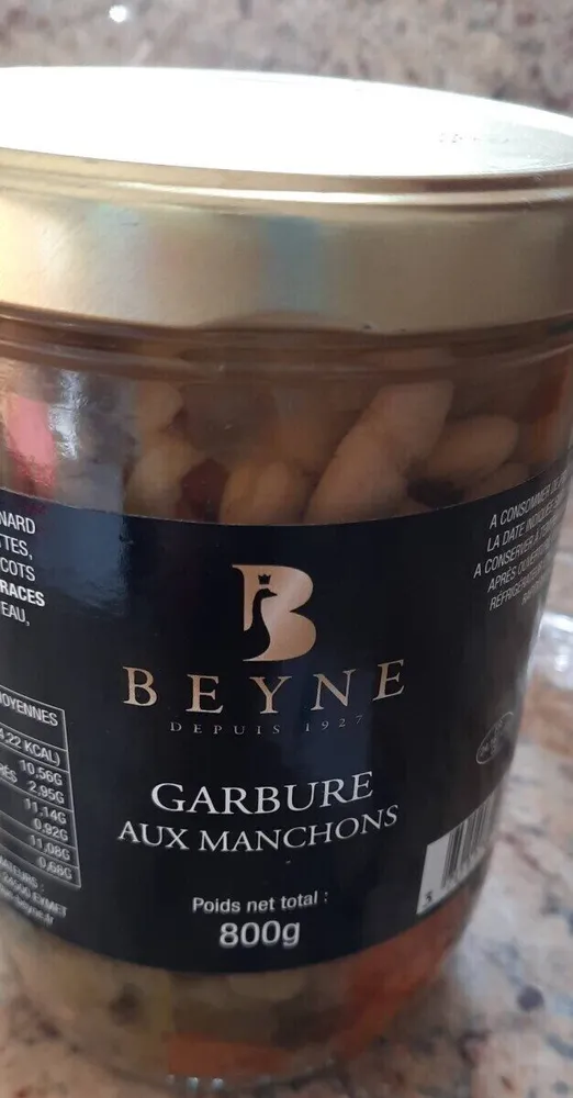 GARBURE AUX MANCHONS