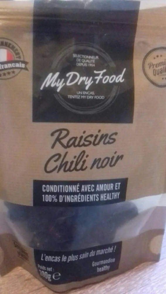 raisinq sec chili noir