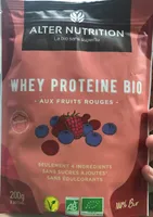 Whey Proteines Fruits Rouges