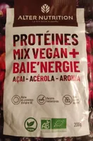 Protéines mix vegan + baie'nergie