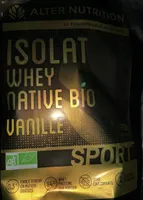 Isolat whey Native bio vanille