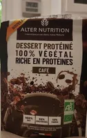 Dessert protéiné café