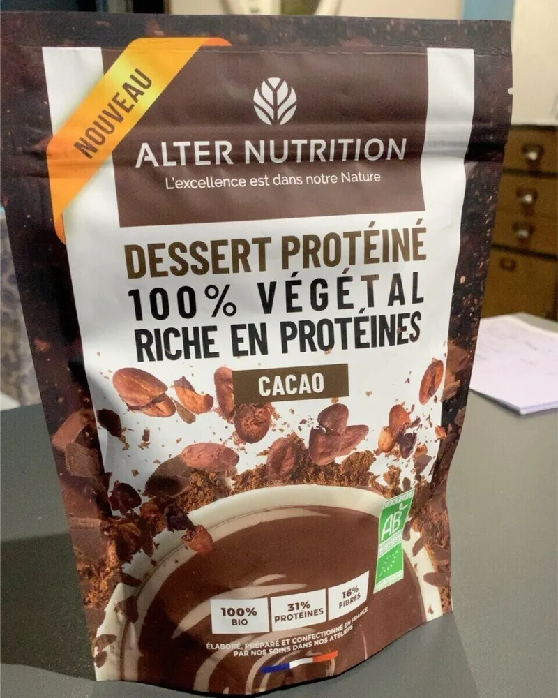 Dessert proteine riche en protéines