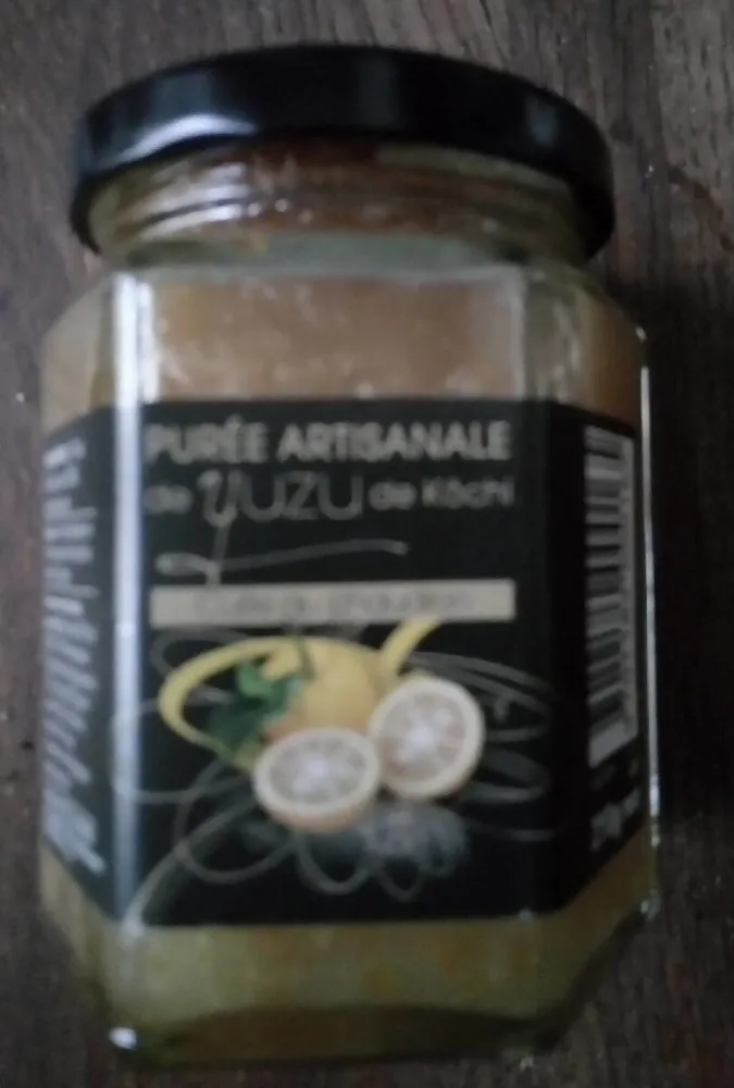 Purée artisanale de yuzu
