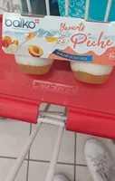 Yaourts à la pêche