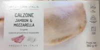 Calzone jambon et mozzarella