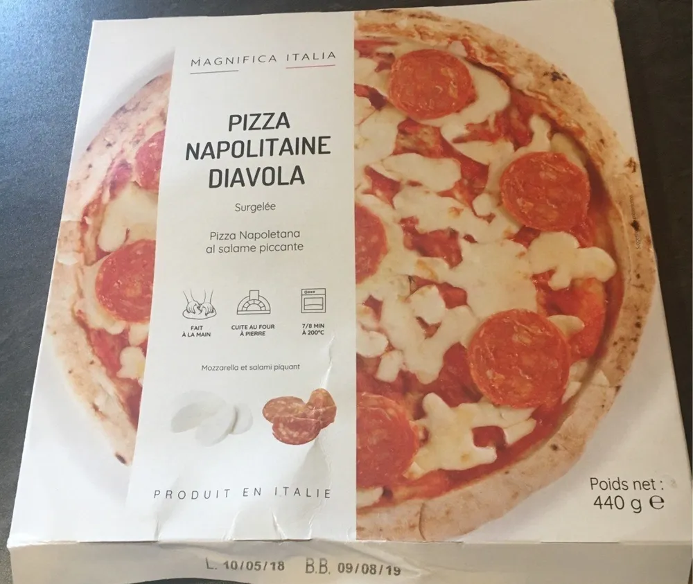 Pizza napolitaine diavola